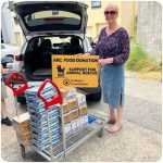 ARC Donation of cat food and supplies
