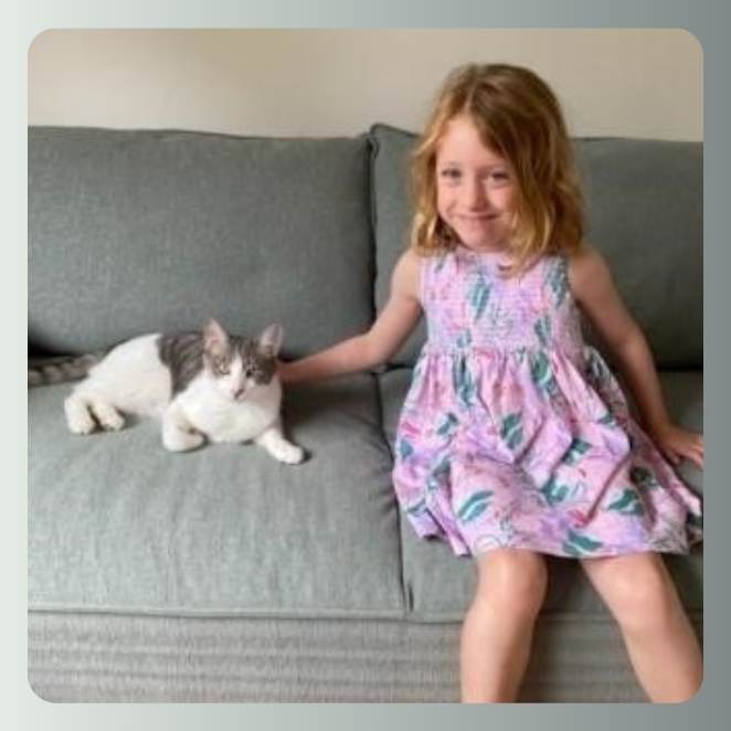 BMD Newsletter March 2024 Adopted Rescue Cat Theodore with his new Sister