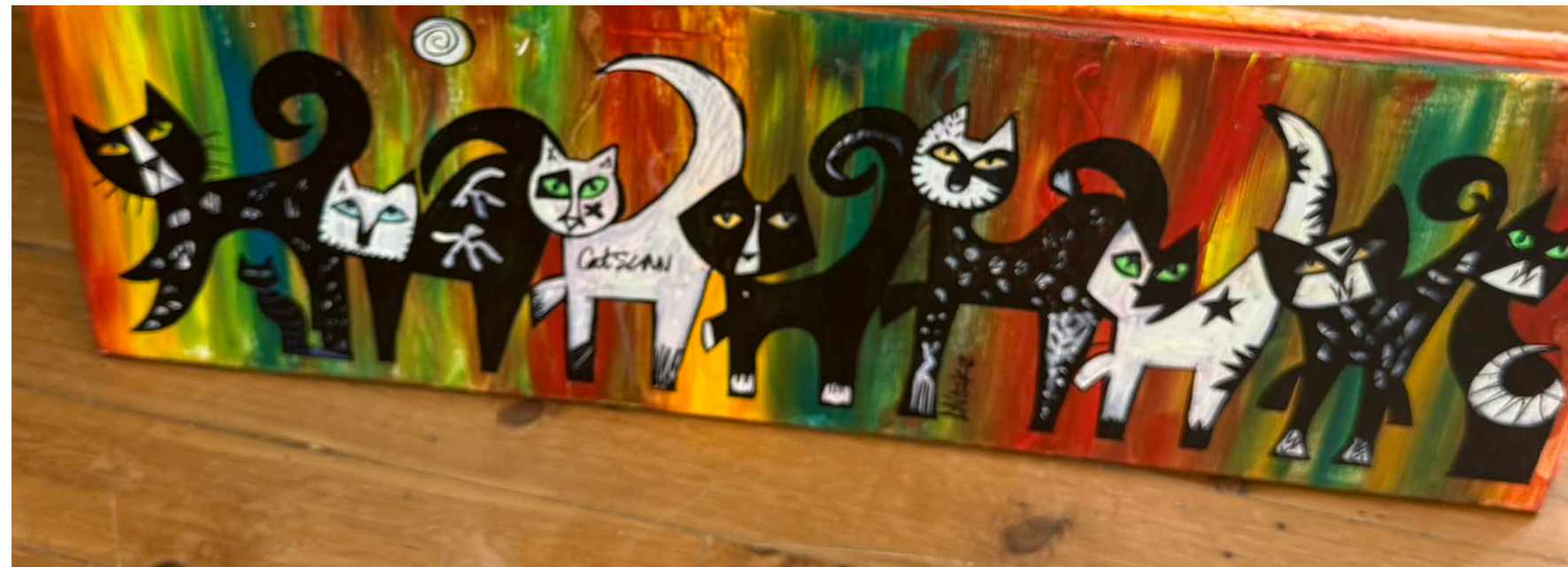 Op Shop Deb Noske Artwork BMD Cat Welfare