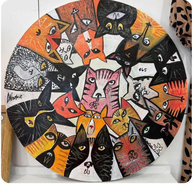 Op Shop Deb Noske Artwork BMD Cat Welfare