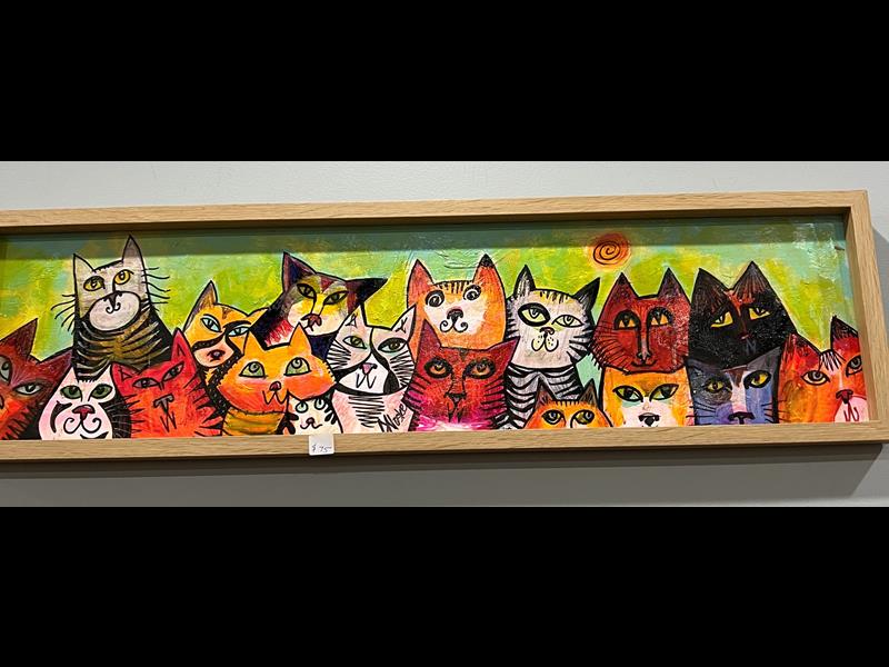 Opshop Original Painting Deborah Noske